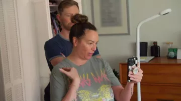 James Mae Leopard Floral 1983 Tee worn by Kristen Doute as seen in The Valley (S03E12)