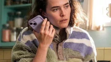 Voicemails for Isabelle 2026 Zoey Deutch Sheep Sweatshirt worn by (Zoey Deutch) in Voicemails for Isabelle