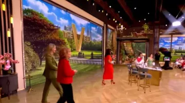 Theory Treeca 'Good Linen' Pull-On Pants worn by Joy Behar as seen in The View on June 19, 2026