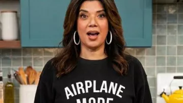 The View Ana Navarro Airplane Mode Sweatshirt worn by Ana Navarro as seen in The View
