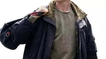 Rose of Nevada George MacKay Cotton Jacket worn by Nick (George MacKay) in Rose of Nevada