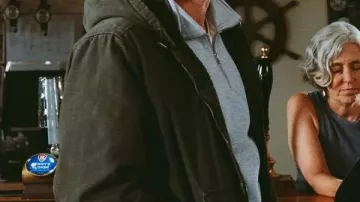 Rose of Nevada Callum Turner Green Cotton Jacket worn by Liam (Callum Turner) in Rose of Nevada