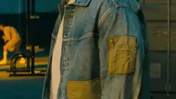Serie de televisión Nemesis Stro Nemesis Blue Denim Jacket usada por Stro (Tre Hale) en Nemesis (S01)