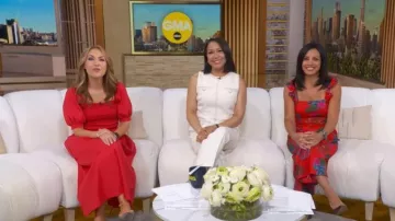 Milly Betsy Bouclé Pants worn by Stephanie Ramos as seen in Good Morning America on  June 19, 2026