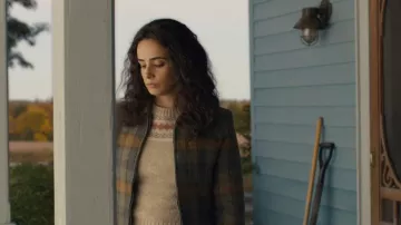 Ralph Lauren Vintage Zip Jacket worn by Young Del Landry (Julia Tomasone) as seen in The Way Home (S04E05)