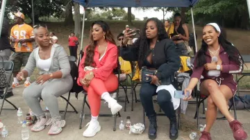 Alo Yoga Sport Star Full Zip Jacket worn by (Porsha Williams) as seen in The Real Housewives of Atlanta (S17E10)
