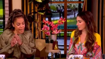 Etro Paisley Print Long Sleeve Dress worn by Alyssa Farah Griffin as seen in The View on  June 24, 2026