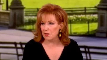 Tory Burch Double Drop Earrings worn by Joy Behar as seen in The View on  June 24, 2026