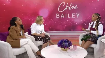 Mango Double Breasted Blazer worn by Sheinelle Jones as seen in Today with Jenna & Sheinelle on  June 24, 2026