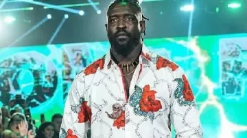 Monday Night RAW Oba Femi Floral Shirt worn by Oba Femi as seen in WWE Raw