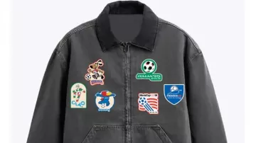 Chaqueta negra de trabajo para la Copa Mundial de la FIFA 2026