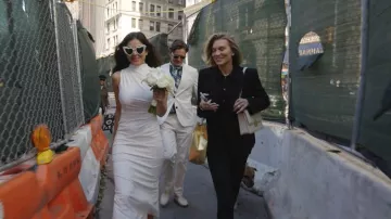 Zara White Ruched Sleeveless Dress 3152/314 worn by (Yvonne Najor) as seen in In the City (S01E06)