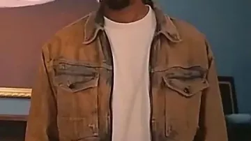 Película de terror Marlon Wayans Chaqueta marrón usada por Shorty Meeks (Marlon Wayans) en Scary Movie