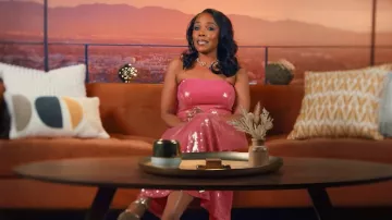 Hutch Strapless Sequin Column Midi Dress worn by (Jasmine Goode) as seen in The Valley (S03E13)