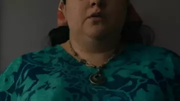 From S4 Katerina Bakolias Teal Floral Print Blouse