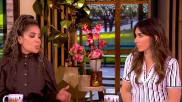 Minivestido de punto de Milly Kenna llevado por Alyssa Farah Griffin visto en The View el 25 de junio de 2026