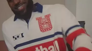 Camiseta polo del equipo Archivo de Virgil Abloh de EE. UU. Lebron James