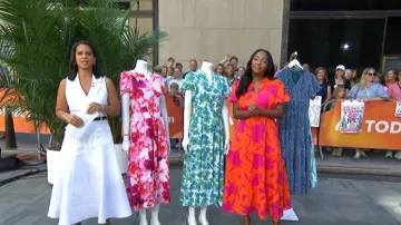 Vestido largo de verano PrettyGarden llevado por Makho Ndlovu tal como se ve en Today, el 29 de junio de 2026