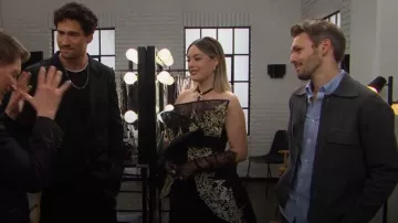Sandro Milano Knit Jacket worn by Liam Spencer (Scott Clifton) as seen in The Bold and the Beautiful (S39E200)