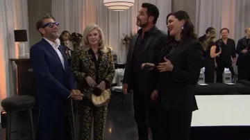 Verano Hill Fiora Crescent Bag worn by Dottie (Morgan Fairchild) as seen in The Bold and the Beautiful (S39E200)