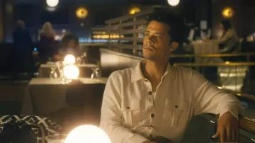 Cashmere Overshirt worn by Louis de Pointe du Lac (Jacob Anderson) in The Vampire Lestat (E02)