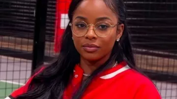 Heart and Hustle Houston S2 Moto Red Sweatshirt as seen in Heart and Hustle Houston (S02)