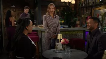 Radley London Leather Medium Ziptop Grab Bag worn by Lily Winters Ashby (Christel Khalil) as seen in The Young and the Restless (S53E184)