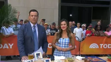 Cleobella Ardena Ankle Dress worn by Brandi Milloy as seen in Today on  June 30, 2026