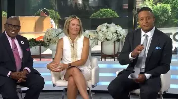 Vestido Jane de Lilly Pulitzer llevado por Dylan Dreyer visto en Today el 30 de junio de 2026