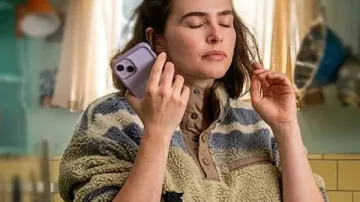 Voicemails for Isabelle 2026 Zoey Deutch Sheep Sweatshirt (Zoey Deutch) in Voicemails for Isabelle