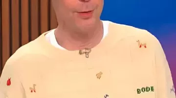 Jersey de gráficos de CBS Mornings 2026 de Jim Parsons