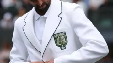 Novak Djokovic 2026 Wimbledon White Blazer