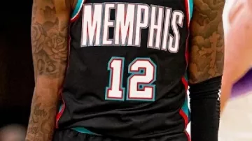 Black Morant Jersey worn by Temetrius Morant in 22 Minutes Of Ja Morant's Best Career Dunks ????