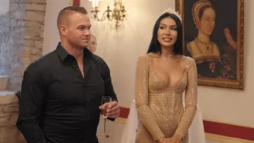 Illicit Show Stopper Mini Dress worn by Thais Ramone as seen in 90 Day: The Last Resort (S03E02)