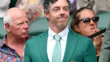 Wimbledon 2026 Rory McIlroy Chaqueta verde en Rory McIlroy ???? Jannik Sinner #Wimbledon