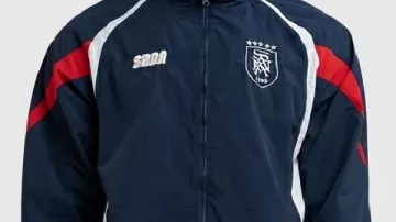 Chaqueta de atletismo de la Copa del Mundo usada por Sana Detroit