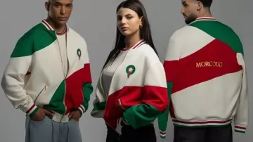 Chaqueta polar de bloque de color en la Copa del Mundo 2026