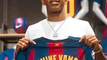 Lamine Yamal 2026 Barcelona Camiseta Número 10