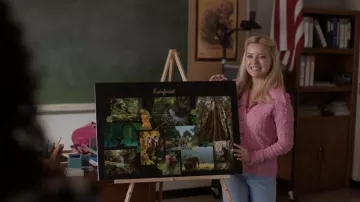 Camisa de Seersucker a cuadros Nanushka que lleva Elle Woods (Lexi Minetree) como se ve en Elle (S01E05)