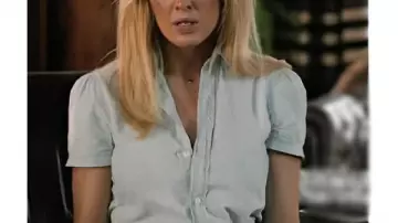 Yellowstone S05 Beth Dutton Chambray Robe-chemise