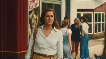 Banana Republic Fitted Non Iron Stretch Supima® Cotton Dress Shirt worn by Anna Bowden (Amy Adams) as seen in Cape Fear (S01E05)