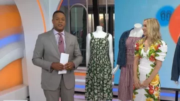 Farm Rio Picnic Flowers Maxi Dress worn by Chassie Post as seen in Today on  July 6, 2026