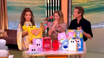 Zimmermann Alchemy Twist Billow Blouse worn by Sunny Hostin as seen in The View on  July 6, 2026