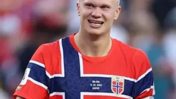 Erling Haaland Coupe du Monde FIFA 2026 Maillot d’Erling Braut Håland dans Erling Haaland marque encore ! | Brésil 1-2 Norvège