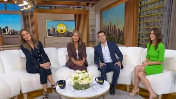 Sandales à bretelles Berkley de Michael Michael Kors portées par Rhiannon Ally telles que vues dans Good Morning America le 7 juillet 2026