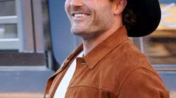 The McBee Dynasty S3 Steven McBee Brown Trucker Jacket