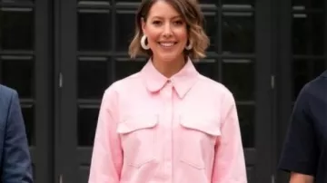 Masterchef AU S18 Sofia Klevin Pink Denim Jacket (Sofia Levin) as seen in MasterChef Australia (S18)