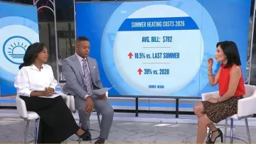 Haut à volants J. Crew porté par Vicky Nguyen tel que vu dans Today le 8 juillet 2026