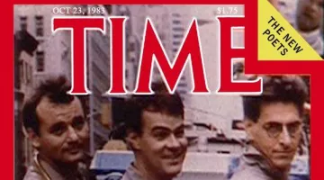 La reproduction du faux Time Magazine dans Ghostbusters