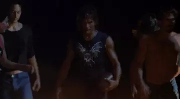 The authentic t-shirt torn Bodhi Salver (Patrick Swayze) in Point Break